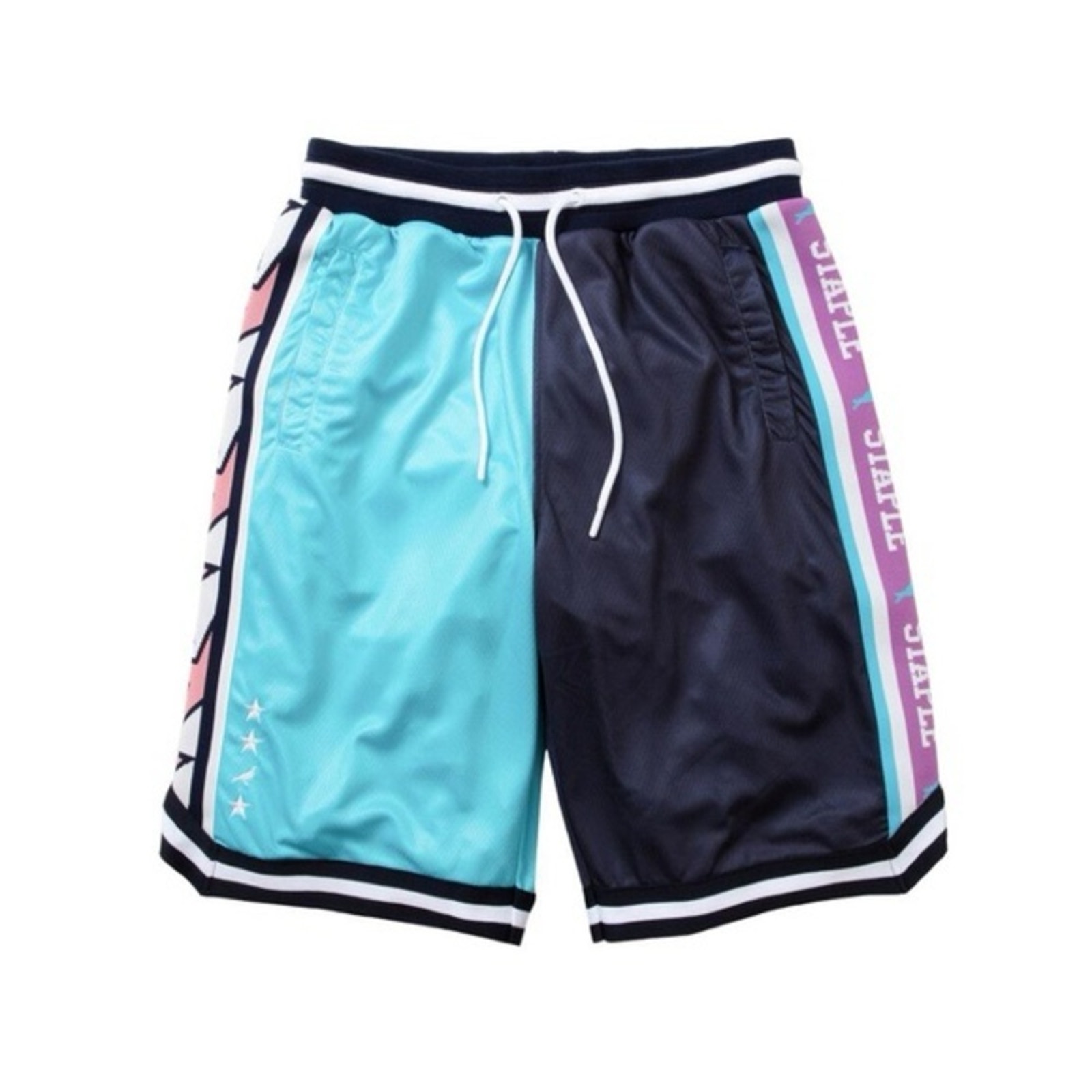 Nwt Staple Pigeon Brand Collegiate Basketball Shorts Mens Sz Xl Multicolor 58